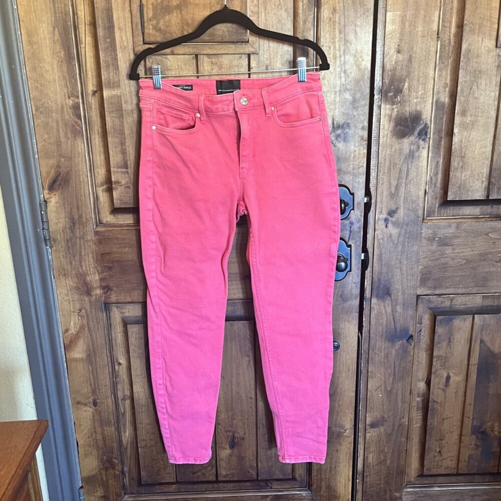 Mid-Rise White House Black Market Colored Jeans 8